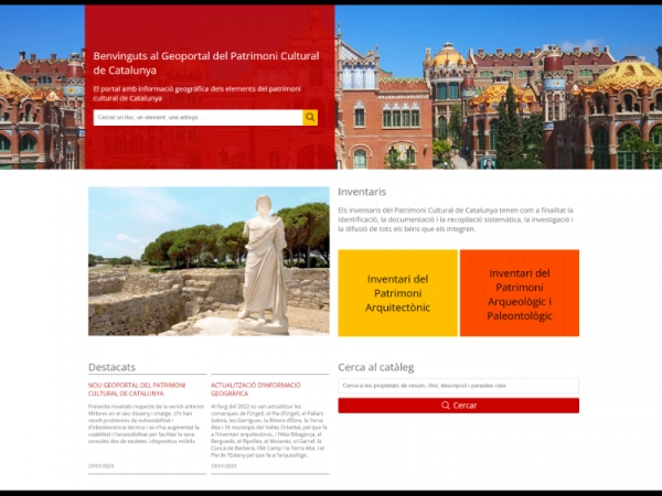 Imagen del artículo La nova versió del Geoportal de Patrimoni Cultural incorpora per primera vegada les dades del patrimoni etnològic català