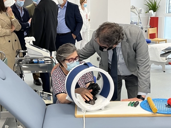 Imagen del artículo El nuevo edificio de Rehabilitación y Fisioterapia del Hospital de Zafra acogerá una ampliación para tratamientos innovadores complejos