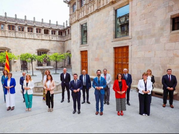 Imagen del artículo President Aragonès: Les noves conselleres i el nou conseller del Govern assumeixen el pas endavant per servir el país i la seva gent