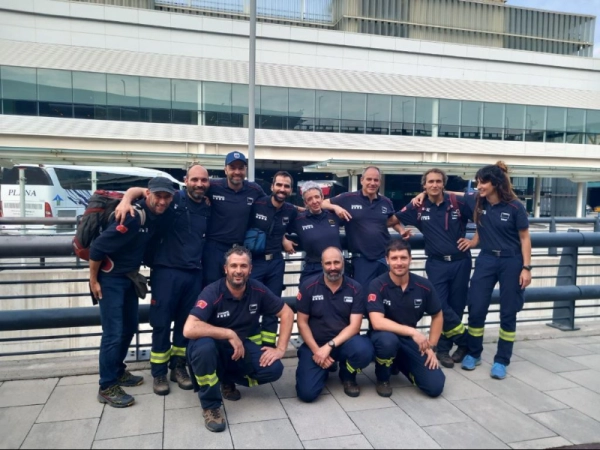 Imagen del artículo Torna a Catalunya l'equip del GRAF de Bombers de la Generalitat que va ajudar en l'extinció d'incendis forestals al Québec