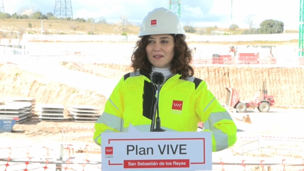 Imagen del artículo Díaz Ayuso anuncia que las 568 viviendas en alquiler más asequible del Plan VIVE en San Sebastián de los Reyes estarán listas el primer semestre de 2024