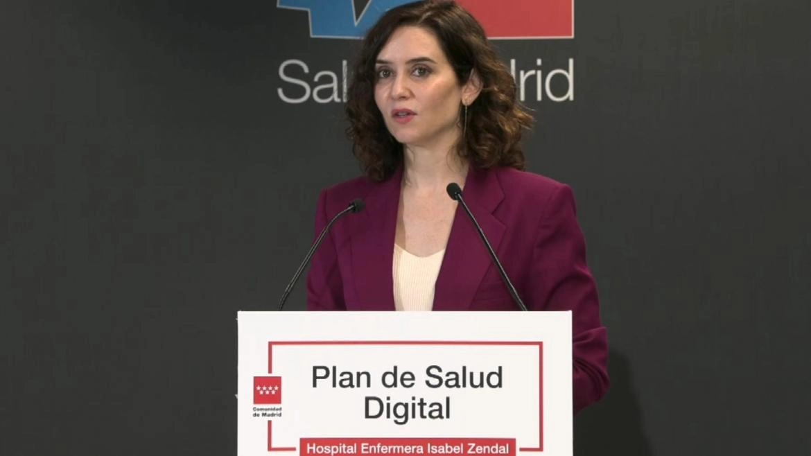 Imagen del artículo Díaz Ayuso anuncia un nuevo Plan de Salud Digital de la Comunidad de Madrid dotado de 70 millones para reforzar la atención al paciente