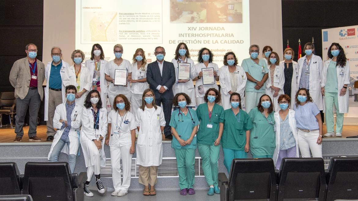 Imagen del artículo El Hospital Universitario de Getafe entrega sus XIV Premios a la mejora de la calidad en la atención a los pacientes