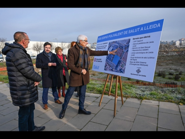 Imagen del artículo El conseller Balcells anuncia la construcció d'un edifici polivalent de salut a Lleida amb una inversió de gairebé 16 milions d'euros