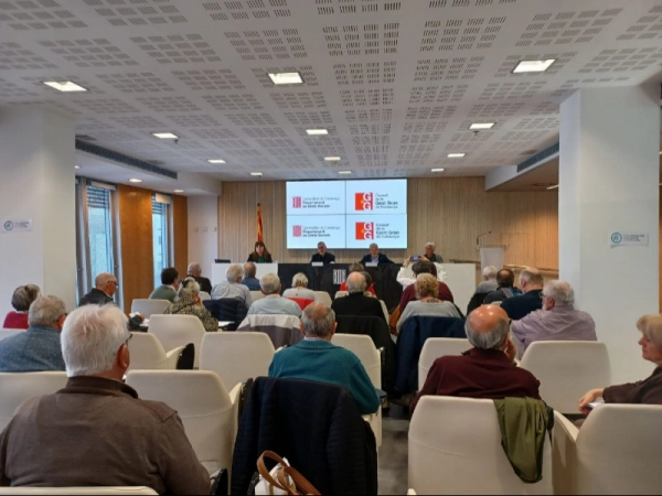 Imagen del artículo El conseller Campuzano destaca al Ple del Consell de la Gent Gran de Catalunya la revolució que suposa l'atenció integrada social i sanitària