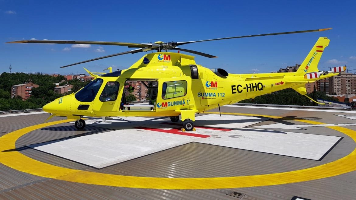 Imagen del artículo La Comunidad de Madrid invierte 21 millones de euros para el servicio de sus dos helicópteros medicalizados