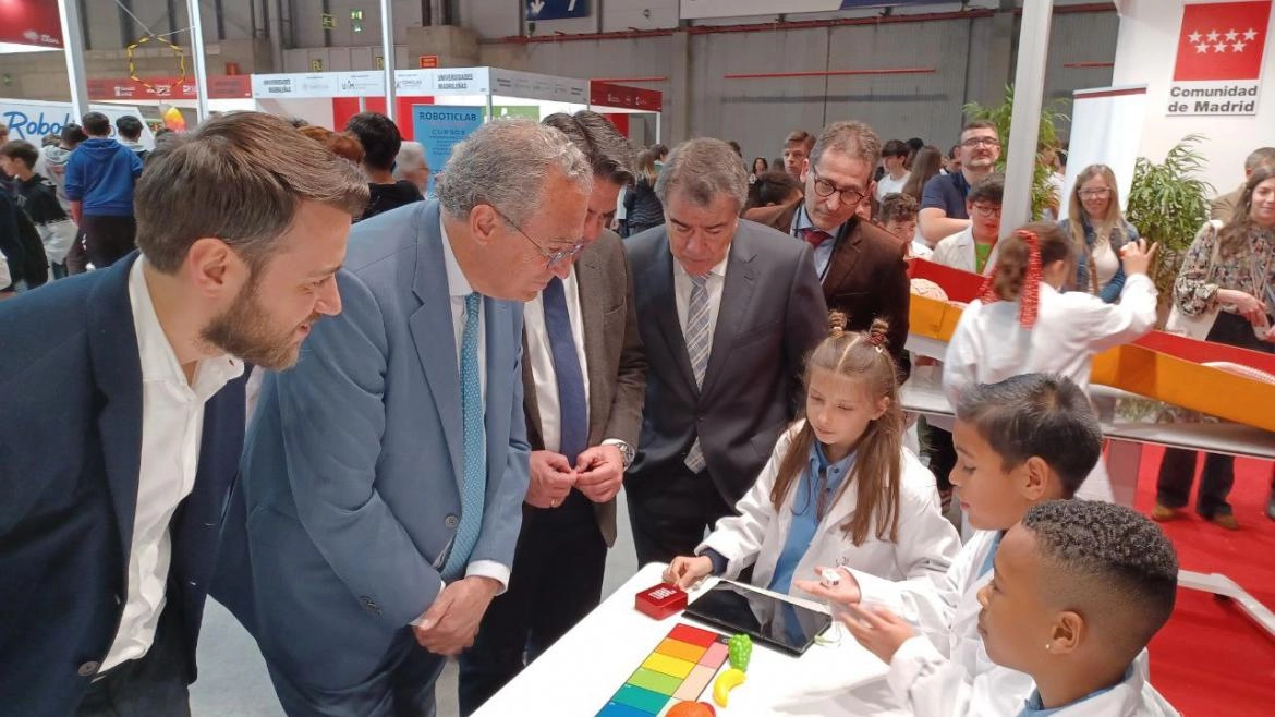 Imagen del artículo La Comunidad de Madrid expone sus proyectos educativos más innovadores en Aula y la Feria Madrid es ciencia