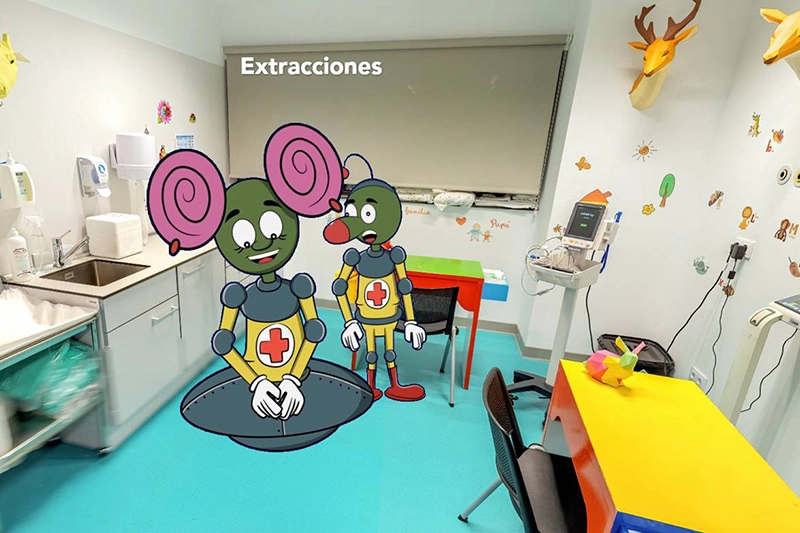 Imagen del artículo Pediatría de Valdecilla abre una ventana virtual en sus instalaciones para que pacientes y familiares conozcan mejor los entresijos del hospital