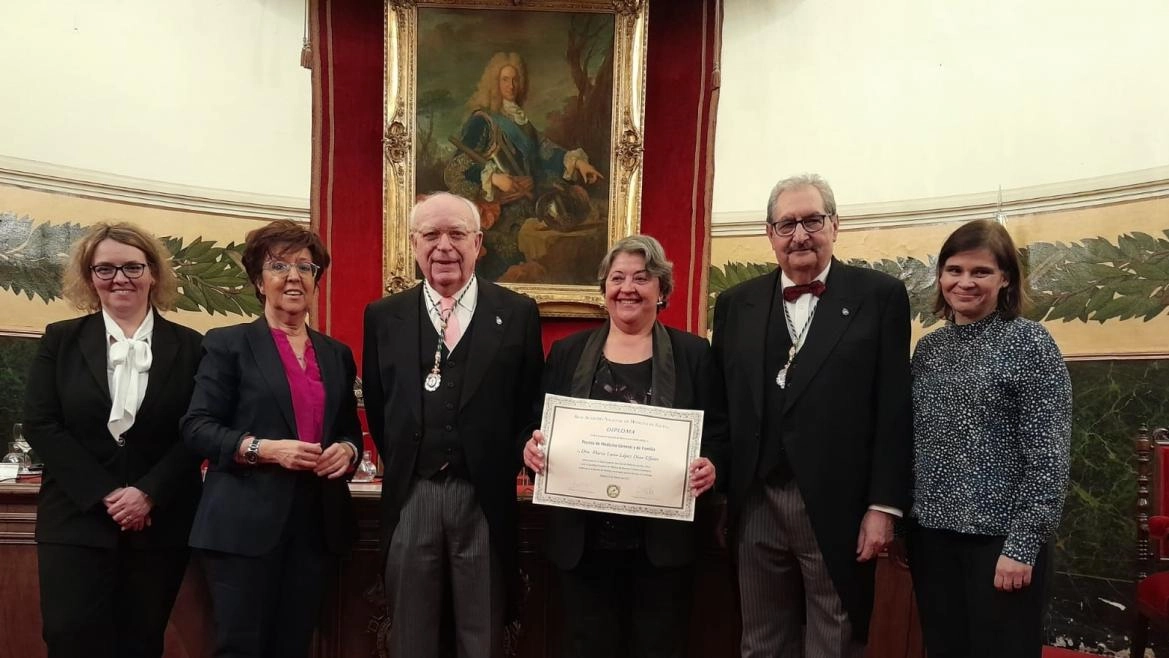 Imagen del artículo La Real Academia Nacional de Medicina otorga a Luisa López Díaz-Ufano la distinción como mejor médico de Familia de España