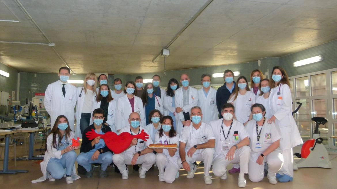 Imagen del artículo La Unidad de Rehabilitación Cardiaca del Hospital Fundación Alcorcón cumple 10 años de actividad, con más de mil pacientes atendidos