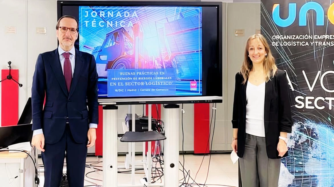 Imagen del artículo Participamos en la jornada técnica Buenas prácticas en prevención de riesgos laborales en el sector logístico organizada por UNO