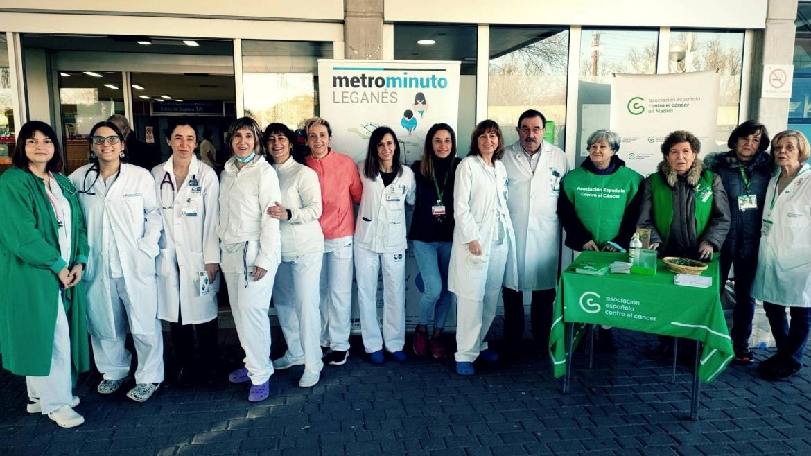 Imagen del artículo El Hospital Severo Ochoa acoge un taller sobre sexualidad para pacientes oncológicos y una marcha a pie por el Día contra el Cáncer