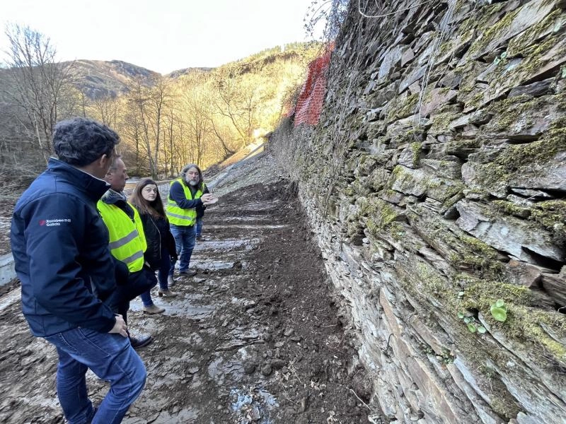 Imagen del artículo La Xunta avanza en los trabajos para ensanchar la vía LU-651 entre Ferrería Vella y Seoane, en Folgoso do Courel, a los que destina 3,4 M€