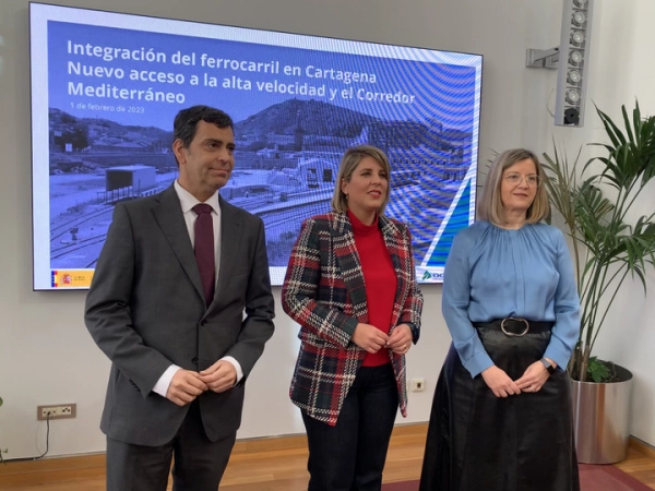Imagen del artículo La Comunidad, el Ayuntamiento y el Ministerio acuerdan la solución definitiva de la llegada del AVE a Cartagena