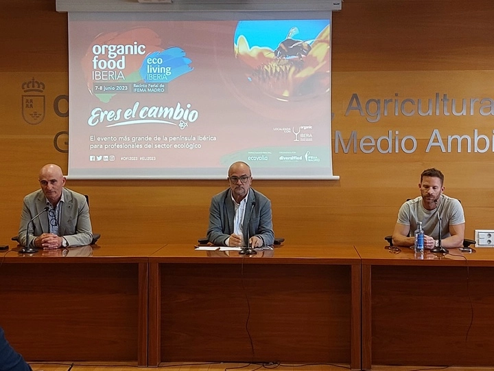 Imagen del artículo La Región de Murcia participará en junio en la cuarta edición de Organic Food Iberia, feria de referencia en productos ecológicos