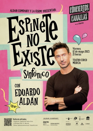 Imagen del artículo El humorista Eduardo Aldán se une a los 'Conciertos Canallas' de la Orquesta Sinfónica de la Región con su show 'Espinete no existe'