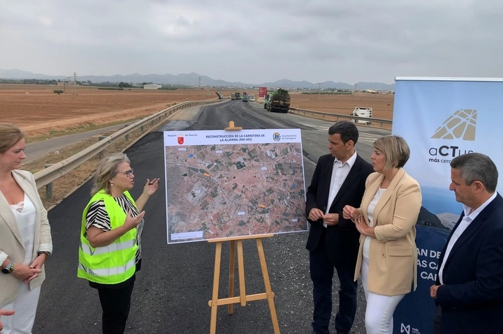 Imagen del artículo La Comunidad contrata obras por más de cinco millones de euros en carreteras que discurren por Cartagena dentro del programa 'aCTus'
