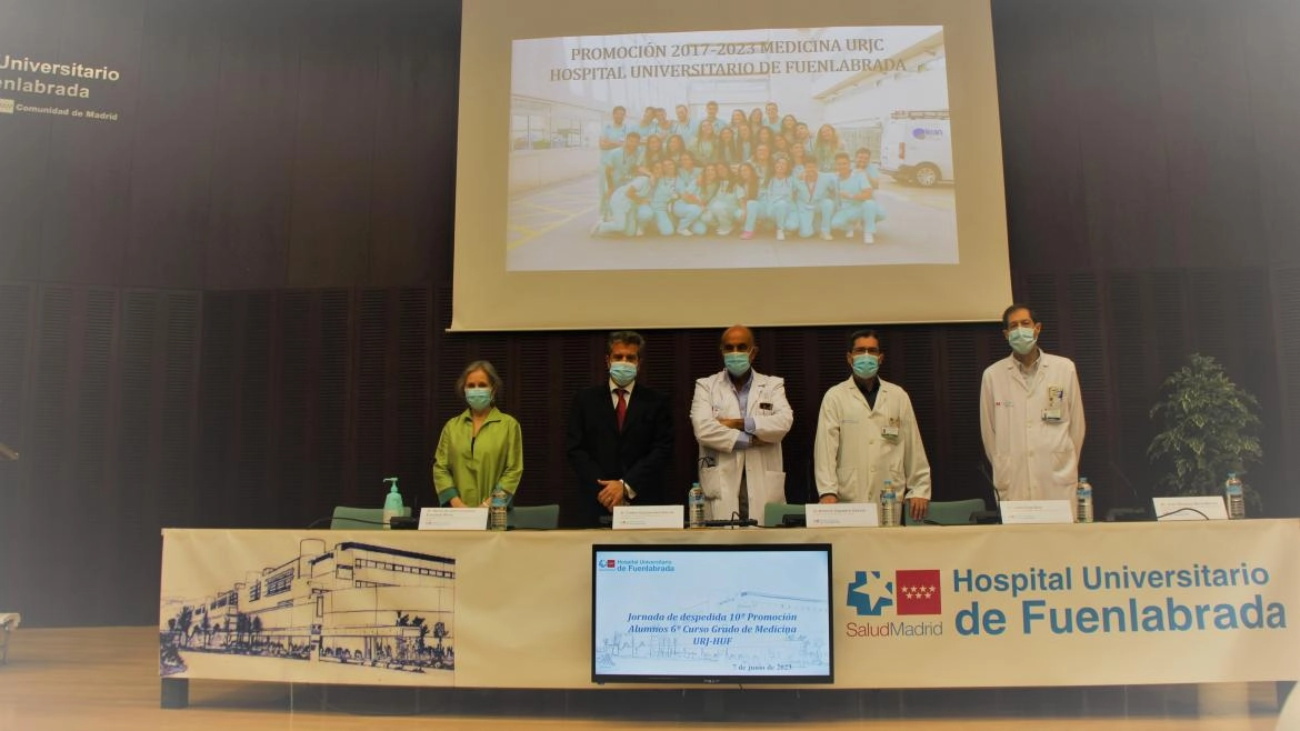 Imagen del artículo El Hospital Universitario de Fuenlabrada dedica una jornada a los alumnos de Medicina de la Universidad Rey Juan Carlos