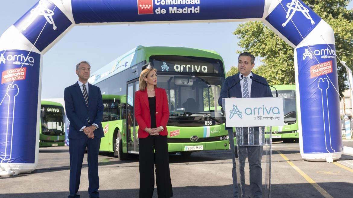 Imagen del artículo La Comunidad de Madrid contará en Alcorcón con autobuses 100% eléctricos en todas sus líneas de transporte urbano