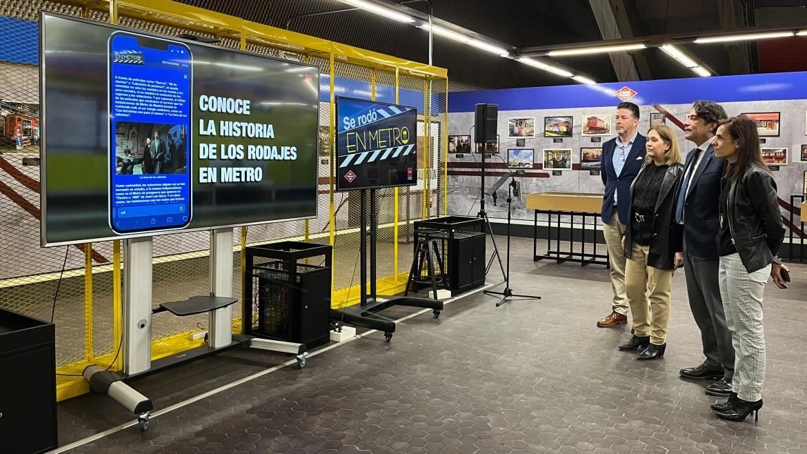 Imagen del artículo La Comunidad de Madrid presenta Se rodó en Metro, guía imprescindible de turismo para los amantes del cine