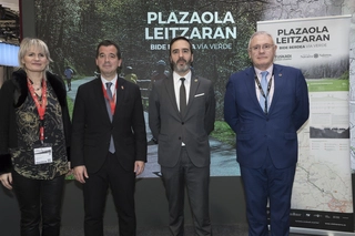 Imagen del artículo La vía verde del Plazaola contará con nuevos materiales promocionales fruto de la colaboración de Euskadi con Navarra
