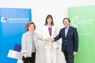 Imagen del artículo Actualizado el acuerdo de intenciones y colaboración entre el Gobierno vasco y el Consejo Superior de Cooperativas de Euskadi y Konfekoop