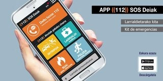 Imagen del artículo La app 112-SOS Deiak incorpora una nueva funcionalidad para el envío de imágenes durante situaciones de emergencia