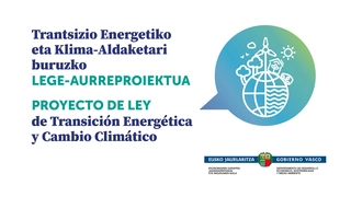 Imagen del artículo El Gobierno Vasco aprueba el proyecto de Ley de Transición Energética y Cambio Climático para alcanzar la neutralidad climática en Euskadi antes de 2050 (Consejo de Gobierno 16-5-2023)