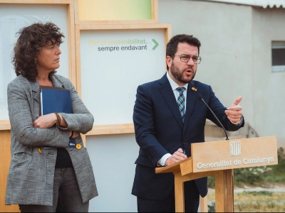 Imagen del artículo President Aragonès: Eradicar l'amiant és un repte de país i una prioritat absoluta del Govern