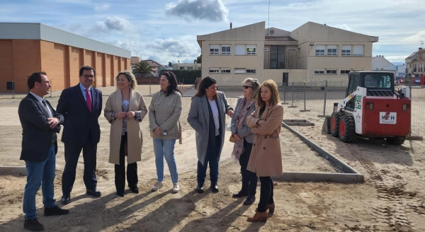Imagen del artículo El CEIP `Gabriel Uriarte´ de Seseña estrenará una pista polideportiva que ha supuesto una inversión de más de 40.700 euros del Gobierno regional