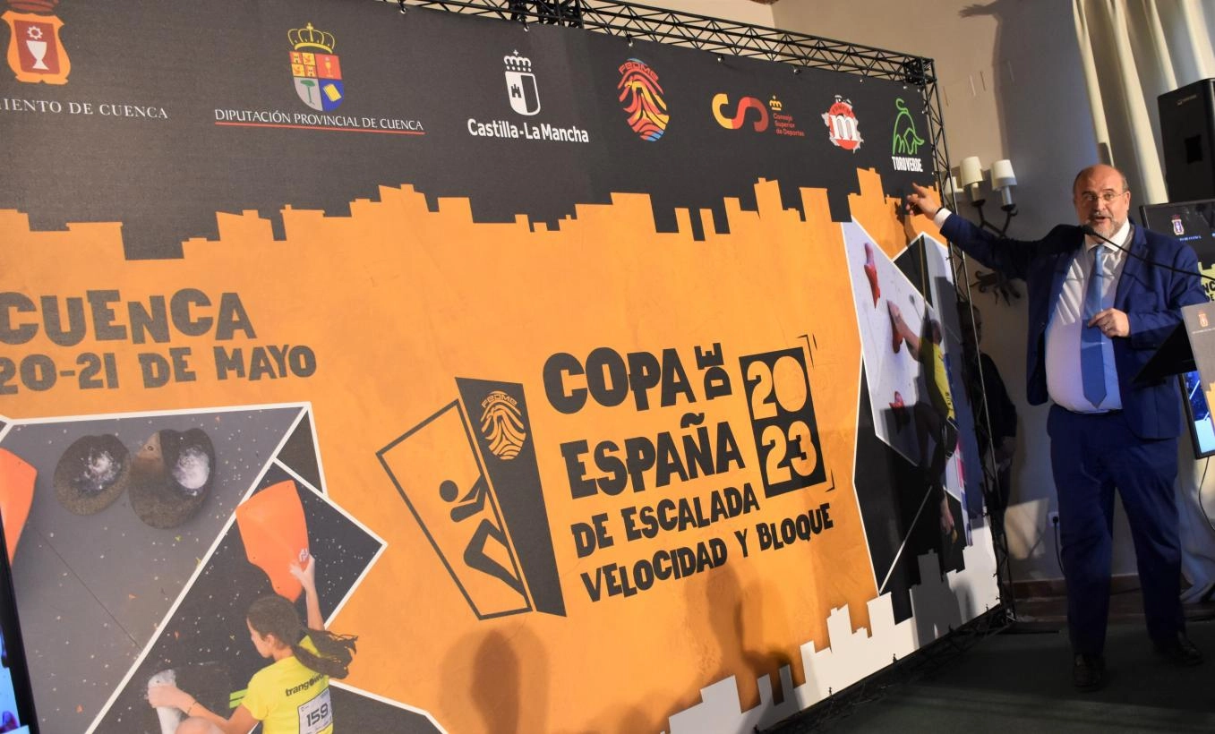 Imagen del artículo Cuenca acoge los días 20 y 21 de mayo la Copa de España de Escalada de Velocidad y de Escalada en Bloque