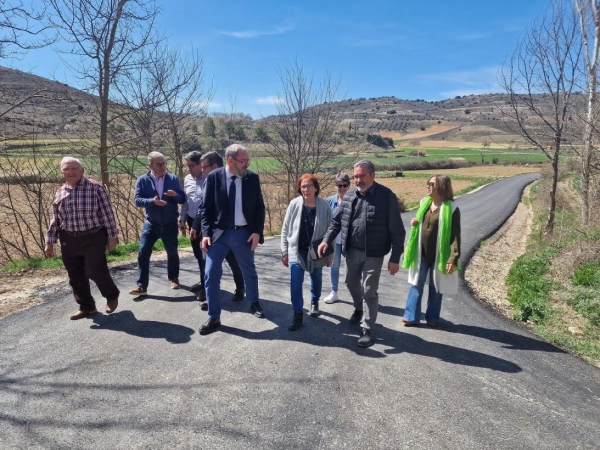 Imagen del artículo La mejora de 23,5 kilómetros de seis caminos rurales entre nueve pueblos de Guadalajara concluirá en las próximas semanas