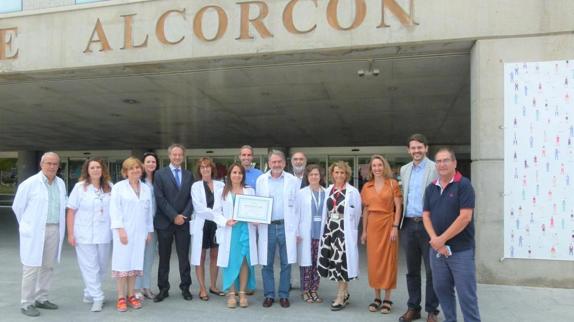Imagen del artículo La Fundación Alcorcón, primer hospital de España acreditado por la Sociedad Española de Calidad Asistencial en la atención a pacientes con Esclerosis Múltiple