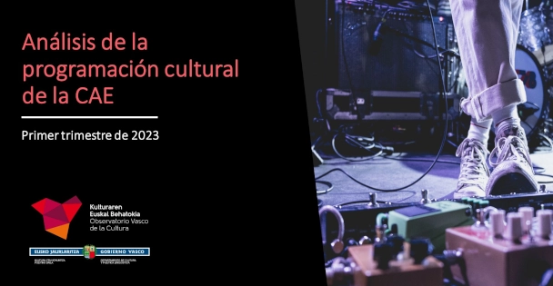 Imagen del artículo Análisis de la programación cultural de la CAE. Primer trimestre 2023