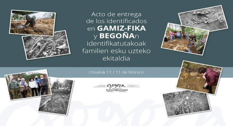 Imagen del artículo El Gobierno Vasco entregará a sus familias los restos de seis gudaris y milicianos muertos en la primavera de 1937